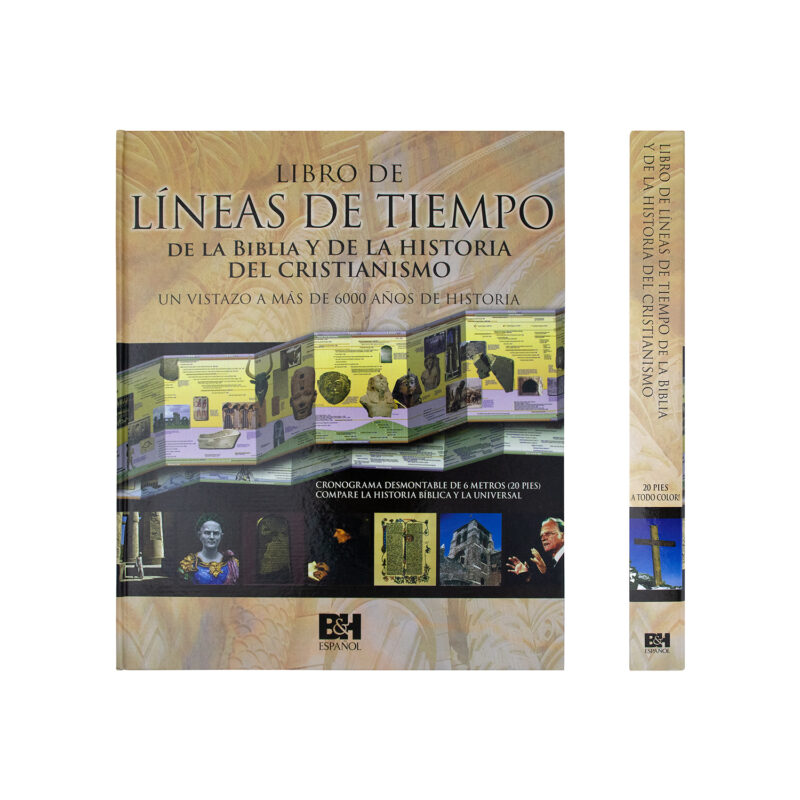 Libro líneas de tiempo - Casa de la Biblia | Biblias y Literatura Cristiana