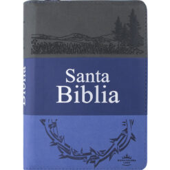 Biblia Para Niños Reina Valera 1960 tapa azul con cierre