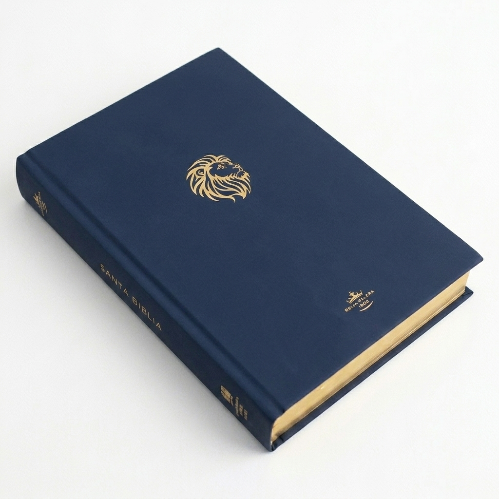 Biblia Reina Valera 1960 Letra Grande, Tapa dura, filo pintado - Imagen 2
